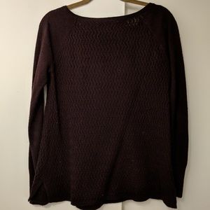 Loft purple sweater